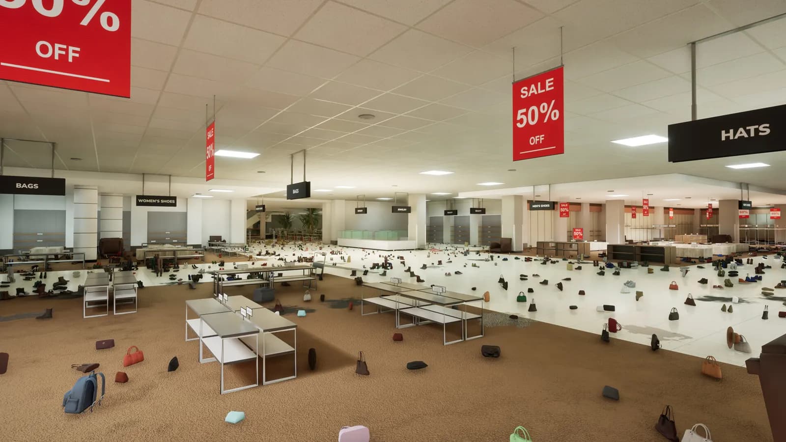 Black Friday Janitor: Clean the Whole Mall — скриншот 11
