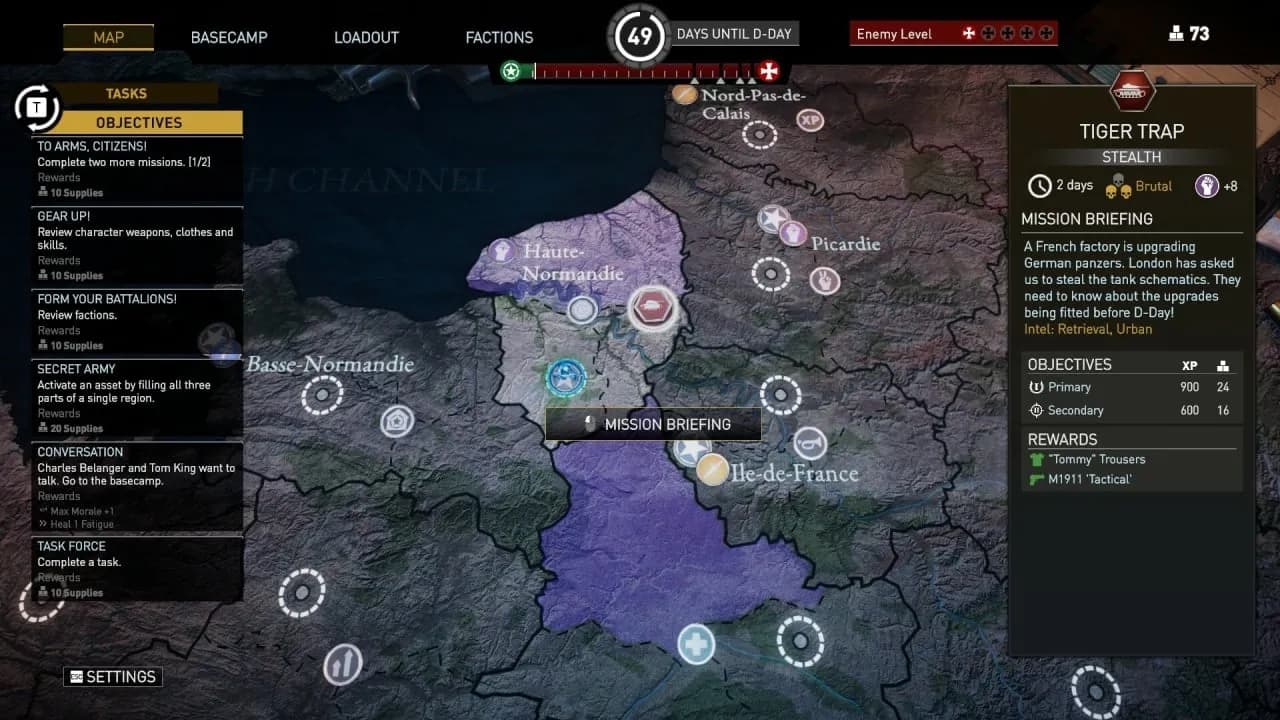 Classified: France '44 — скриншот 4