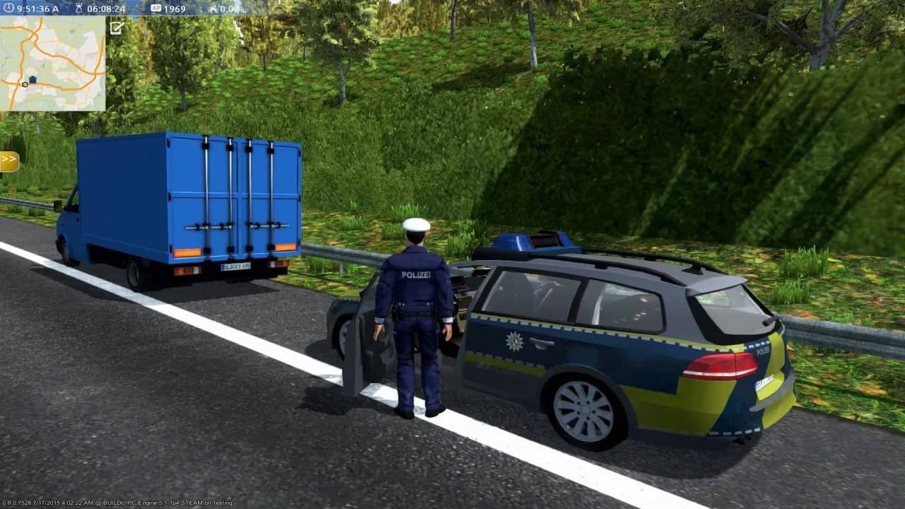 Autobahn Police Simulator — скриншот 4