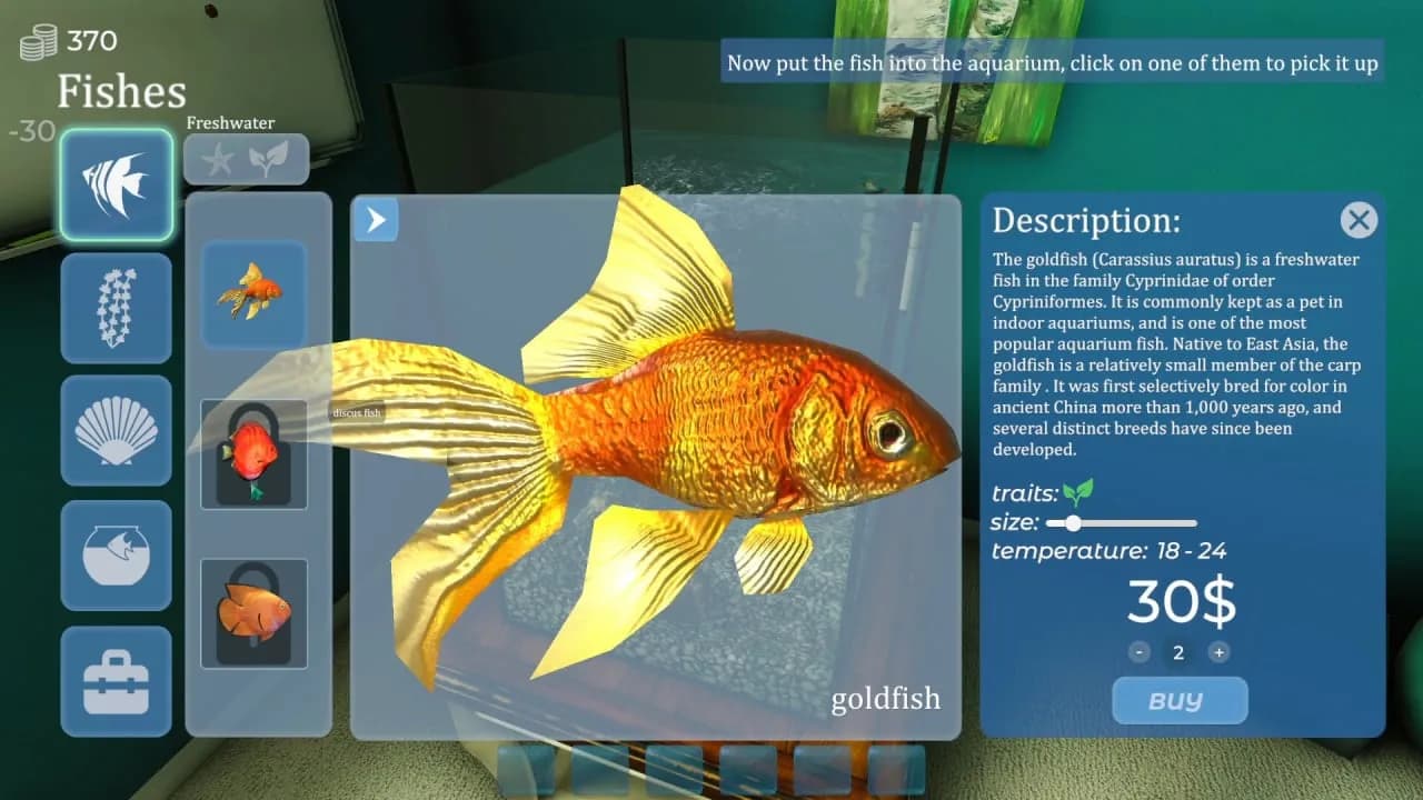 Aquarist — скриншот 4