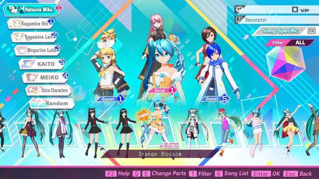 Hatsune Miku: Project DIVA Mega Mix+ — скриншот 7