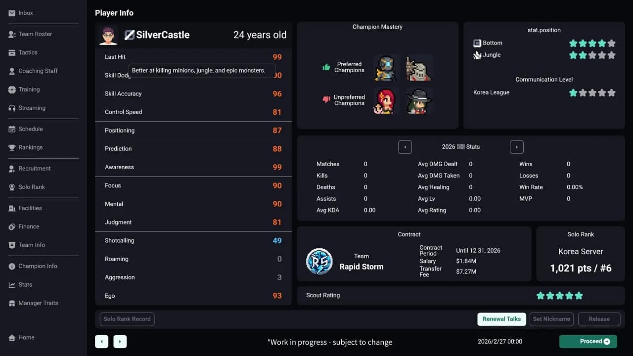 Teamfight Manager 2 — скриншот 3