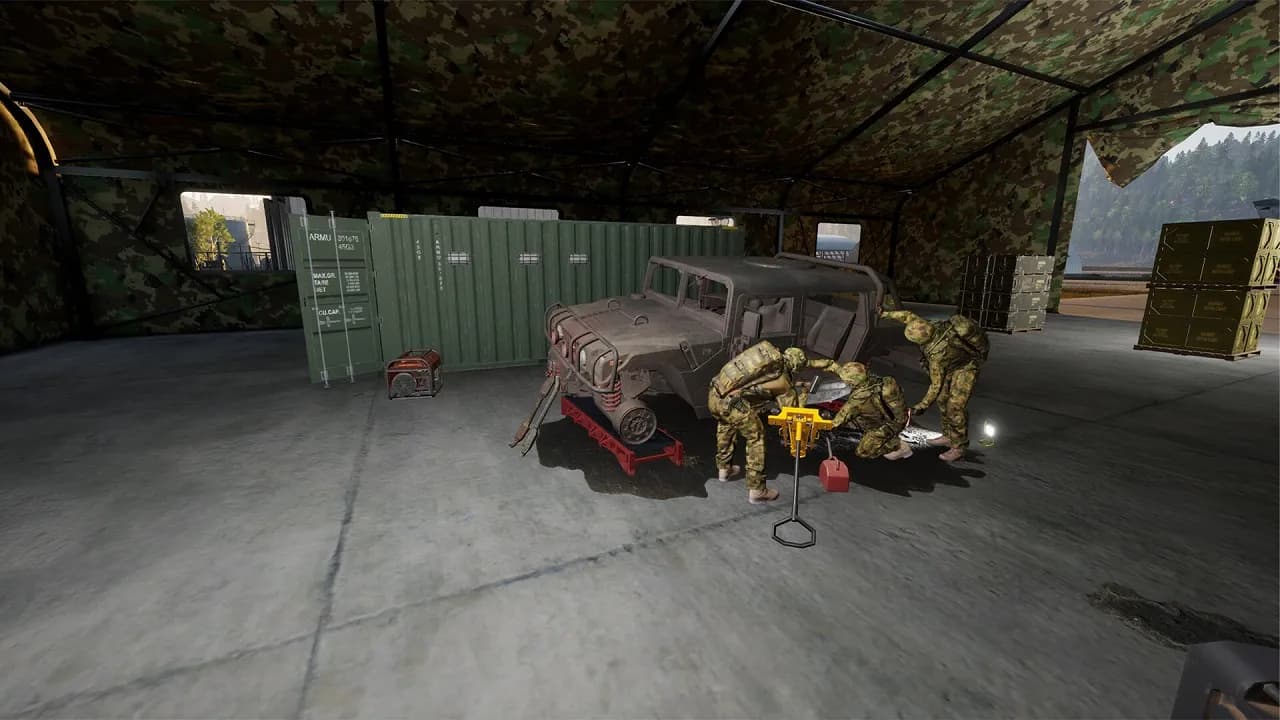 Military Logistics Simulator — скриншот 2