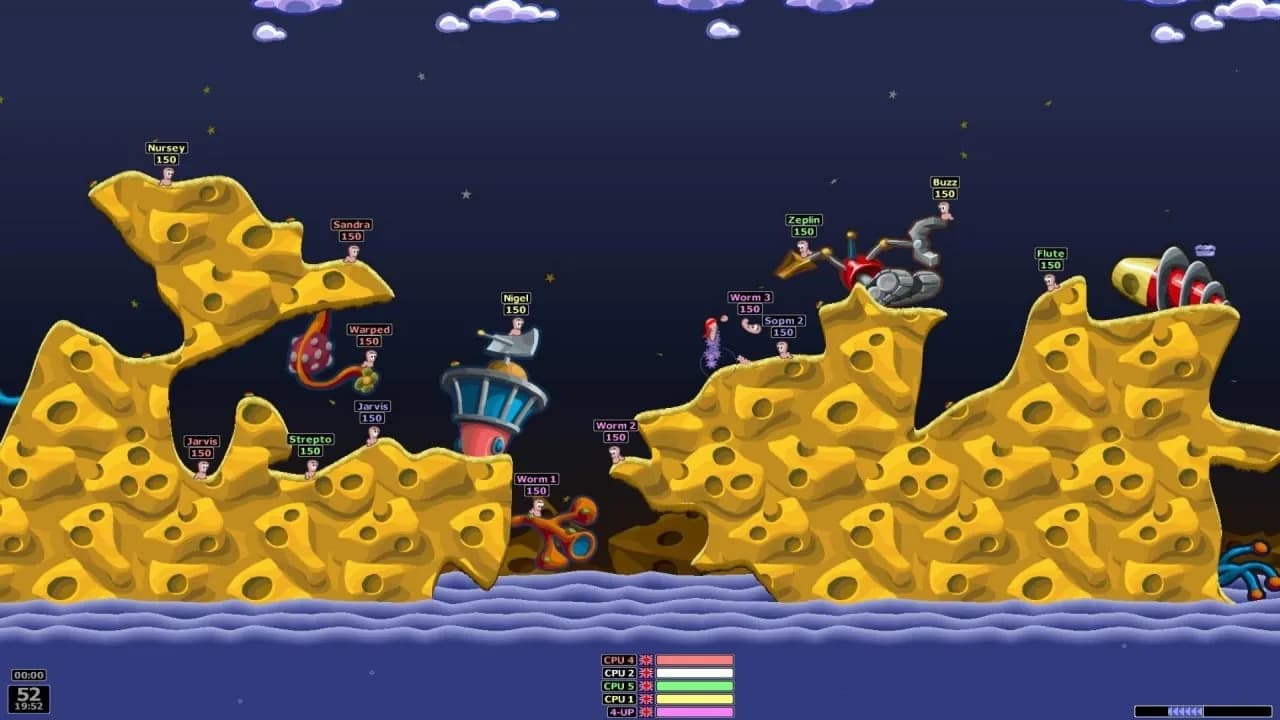 Worms Armageddon — скриншот 1