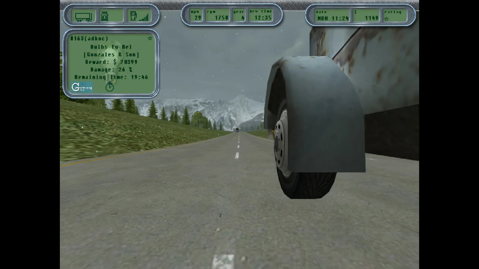 18 Wheels of Steel: Hard Truck — скриншот 1