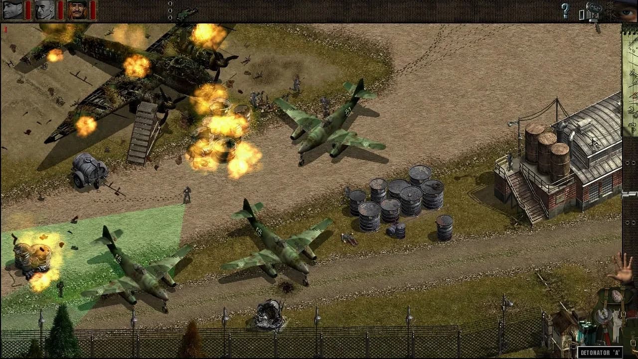 Commandos: Beyond the Call of Duty — скриншот 1