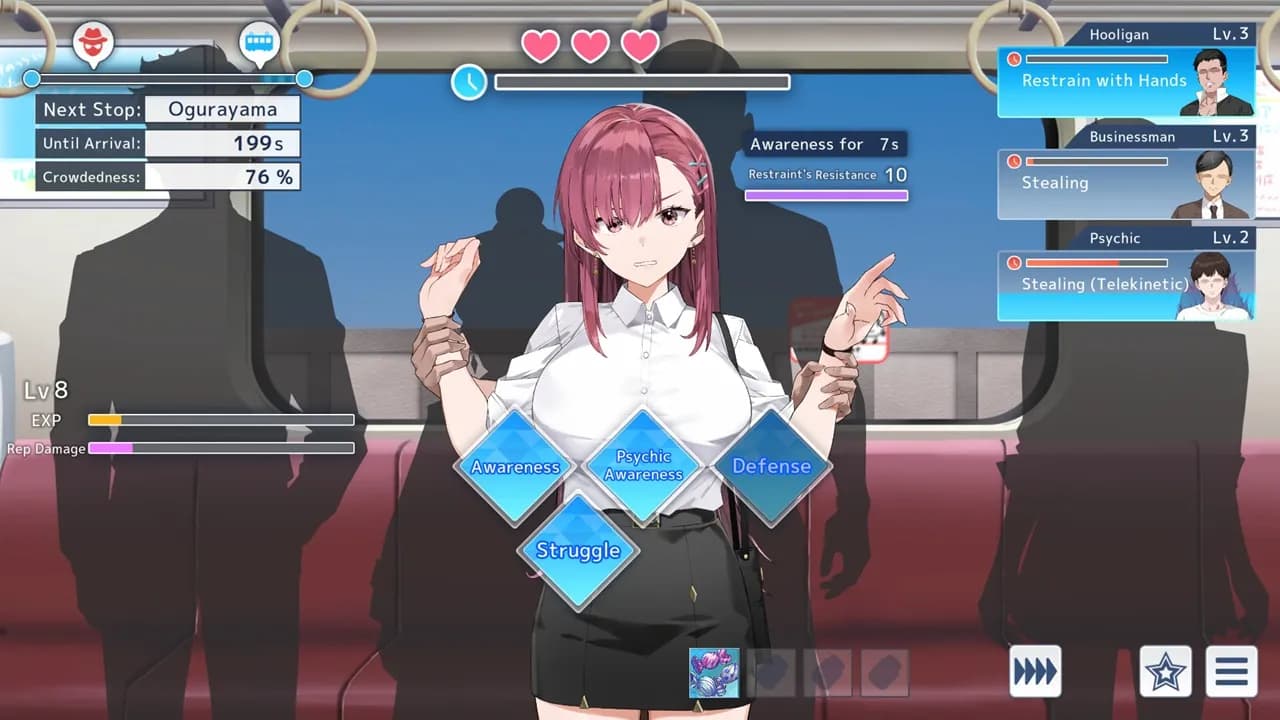 Rina's Undercover Train Operation — скриншот 3