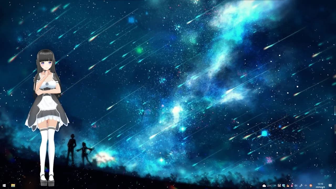 Desktop Kanojo — скриншот 5