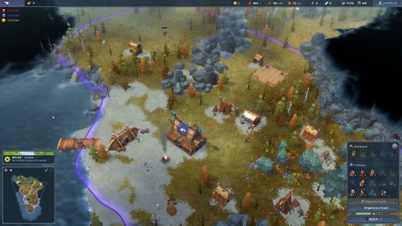 Northgard - Sváfnir, Clan of the Snake — скриншот 3