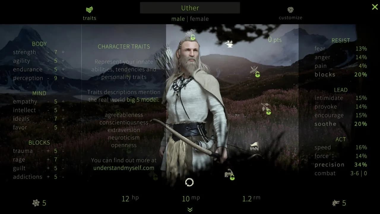 Sacred Fire: A Role Playing Game — скриншот 2