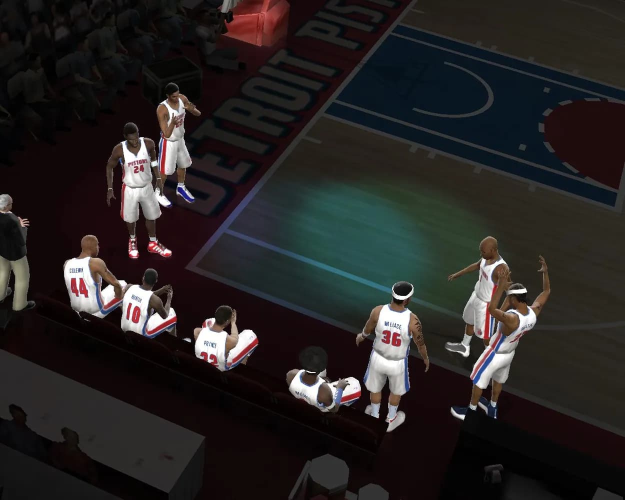NBA Live 2005 — скриншот 2