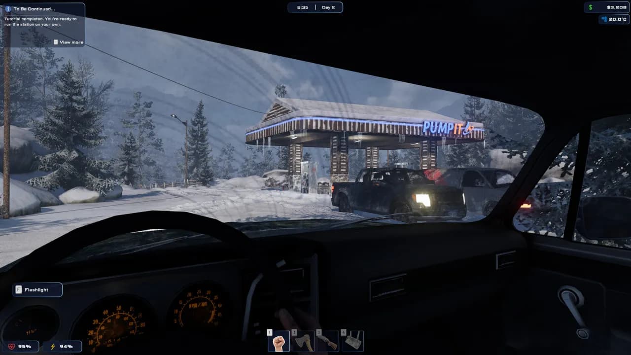 Arctic Shift: Fuel Station — скриншот 1