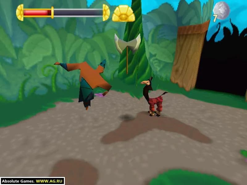 Disney's The Emperor's New Groove Action Game — скриншот 7