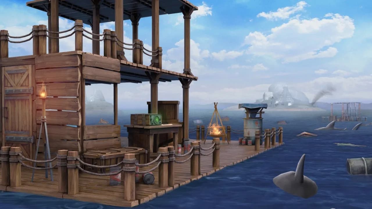 Ocean Nomad: Survival on Raft — скриншот 2