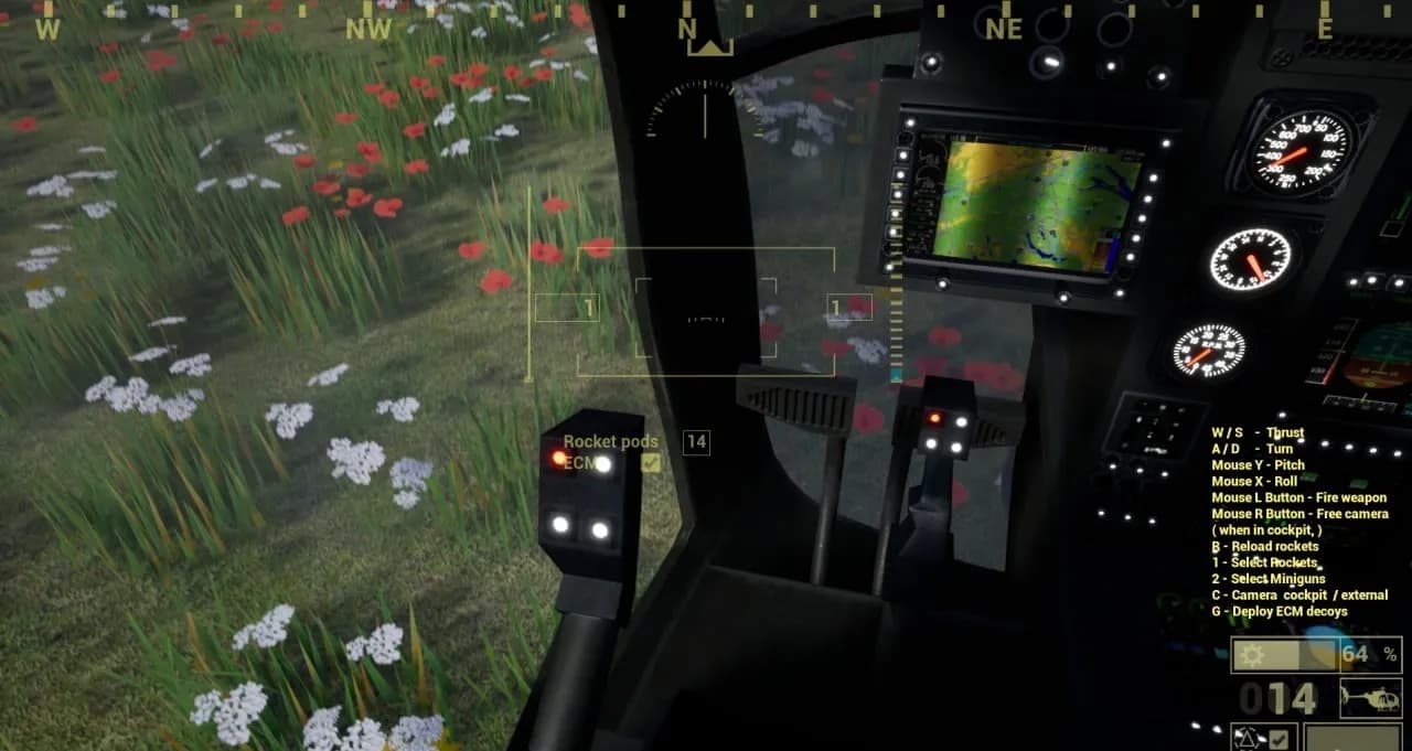 Helicopter Simulator 2020 — скриншот 1