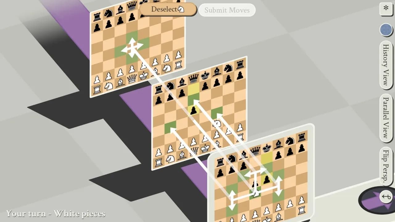 5D Chess With Multiverse Time Travel — скриншот 1