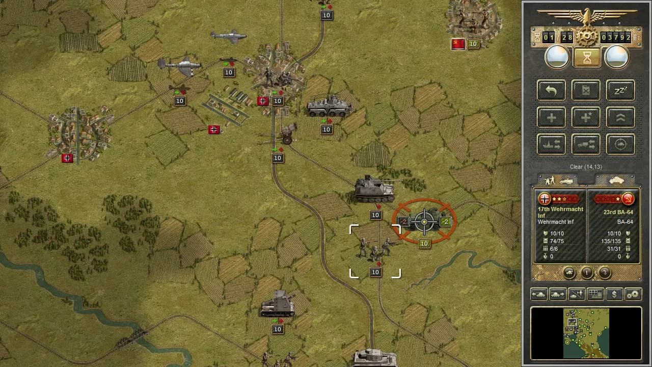 Panzer Corps Gold — скриншот 1
