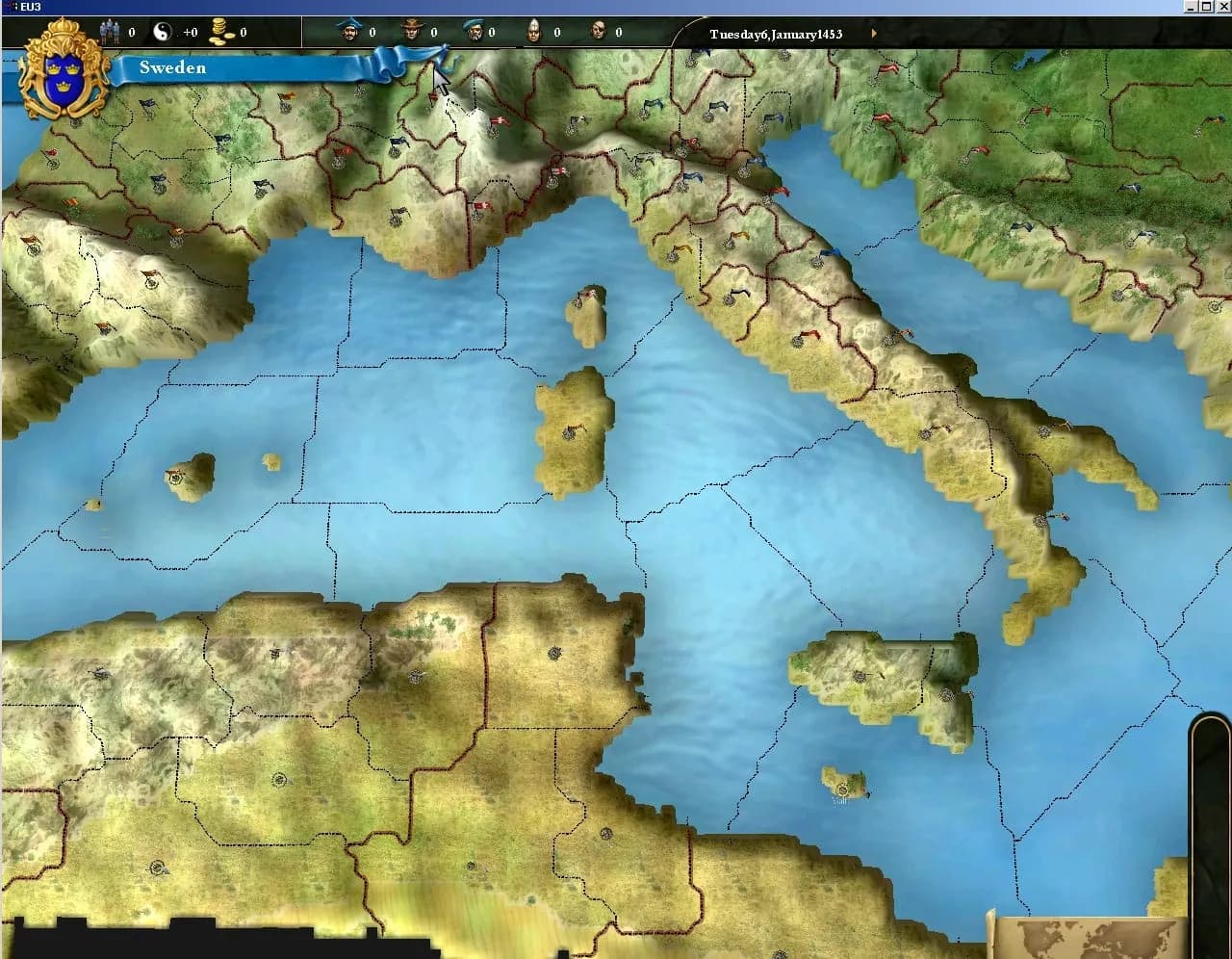 Europa Universalis 3 Complete — скриншот 1