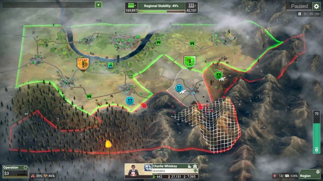 Rebel Inc: Escalation — скриншот 4