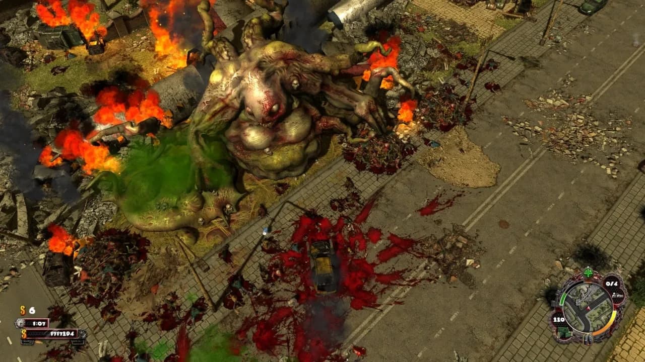 Zombie Driver — скриншот 1