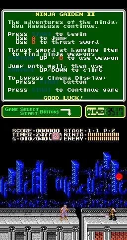 Ninja Gaiden - Дилогия — скриншот 3