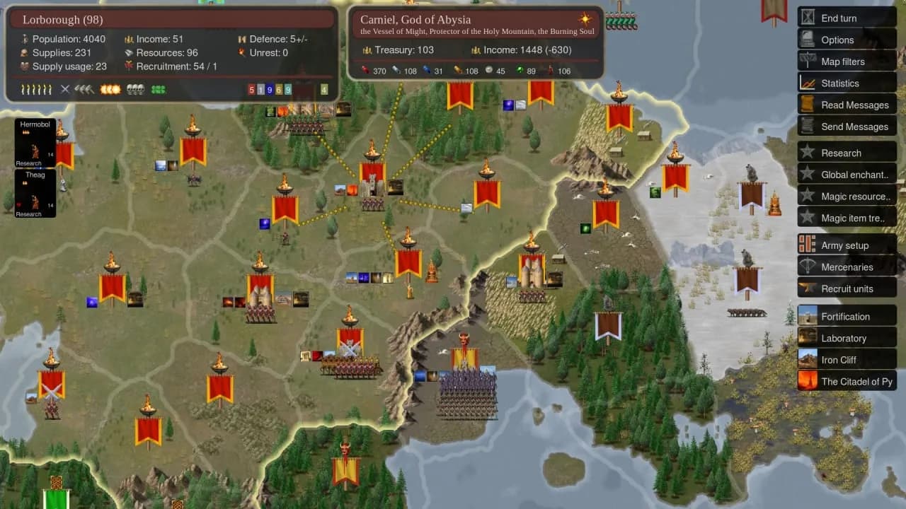 Dominions 5 - Warriors of the Faith — скриншот 3