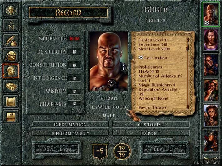 Baldur's Gate: The Original Saga — скриншот 1