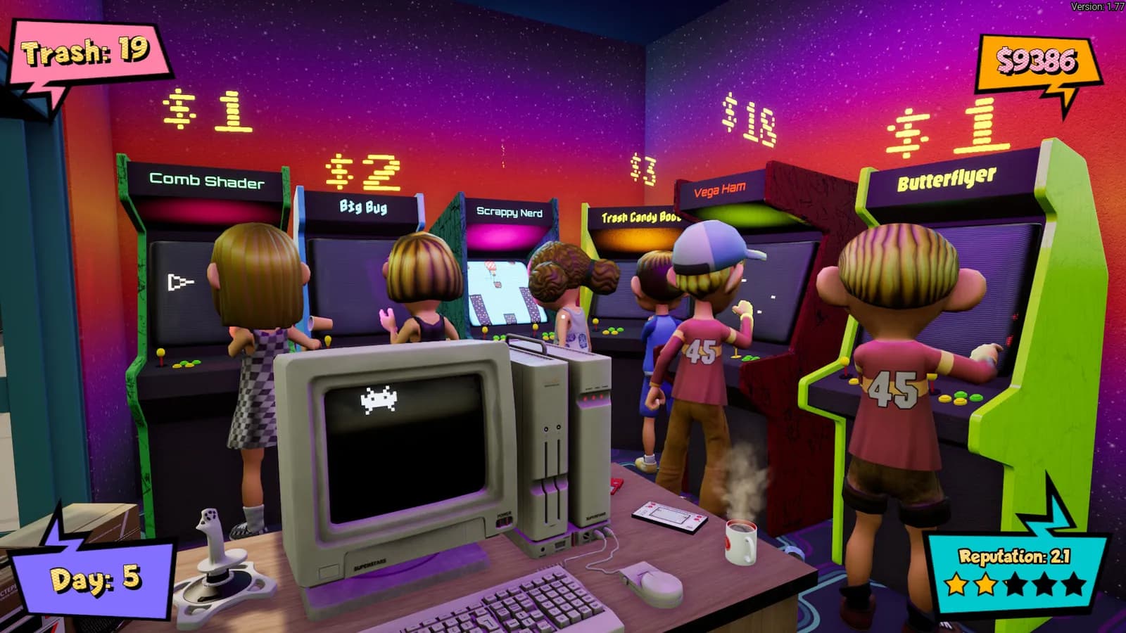 Arcade Shop Simulator — скриншот 1