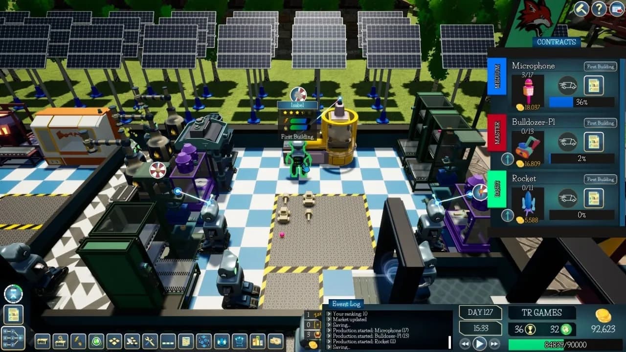 Smart Factory Tycoon — скриншот 1