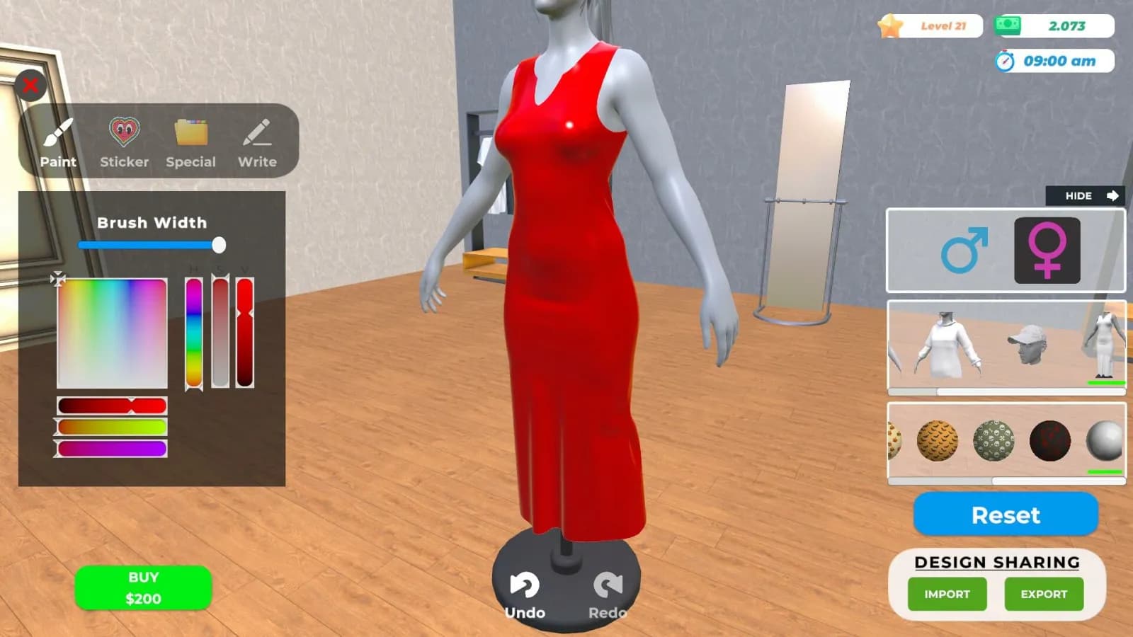 Clothing Store Simulator — скриншот 2