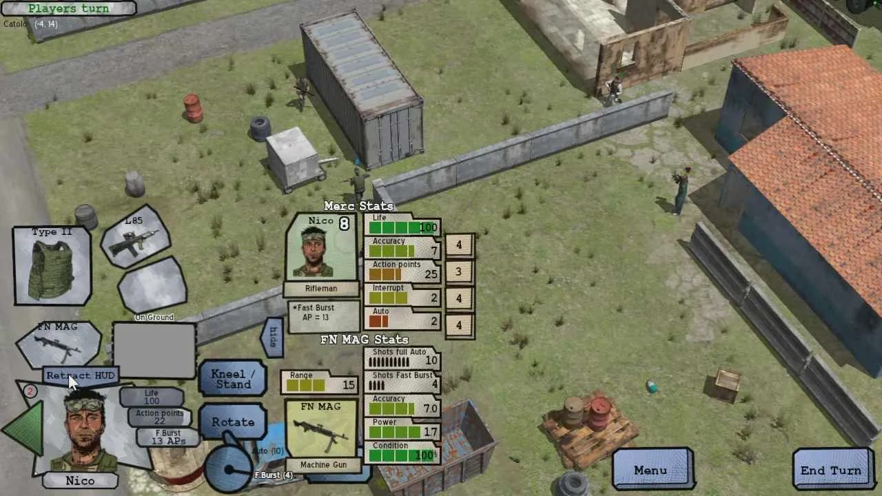 Merc Tactics — скриншот 1