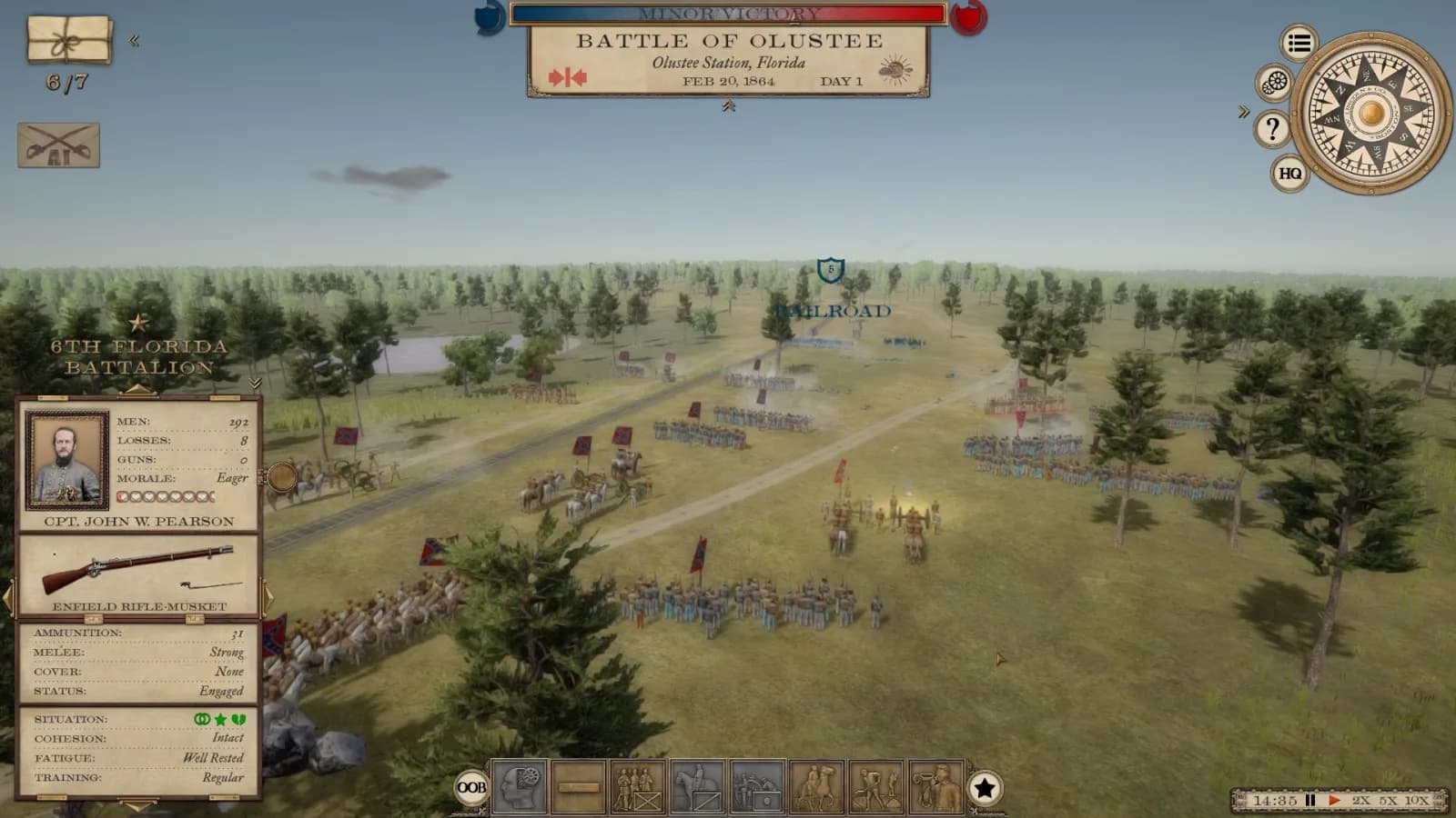 Grand Tactician: The Civil War (1861-1865) — скриншот 1