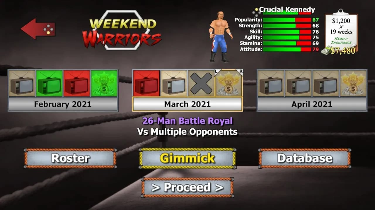 Wrestling Empire — скриншот 6