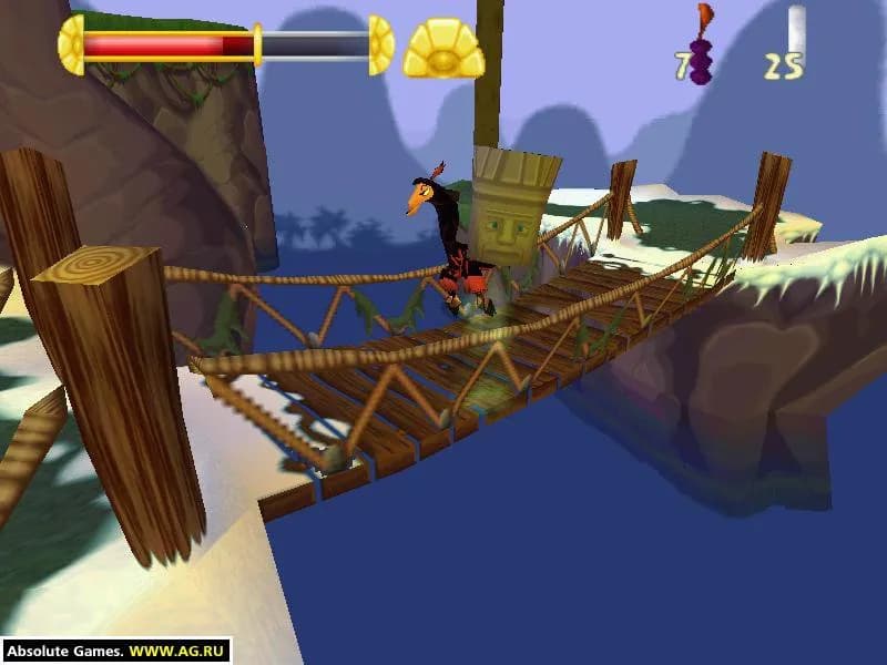 Disney's The Emperor's New Groove Action Game — скриншот 4