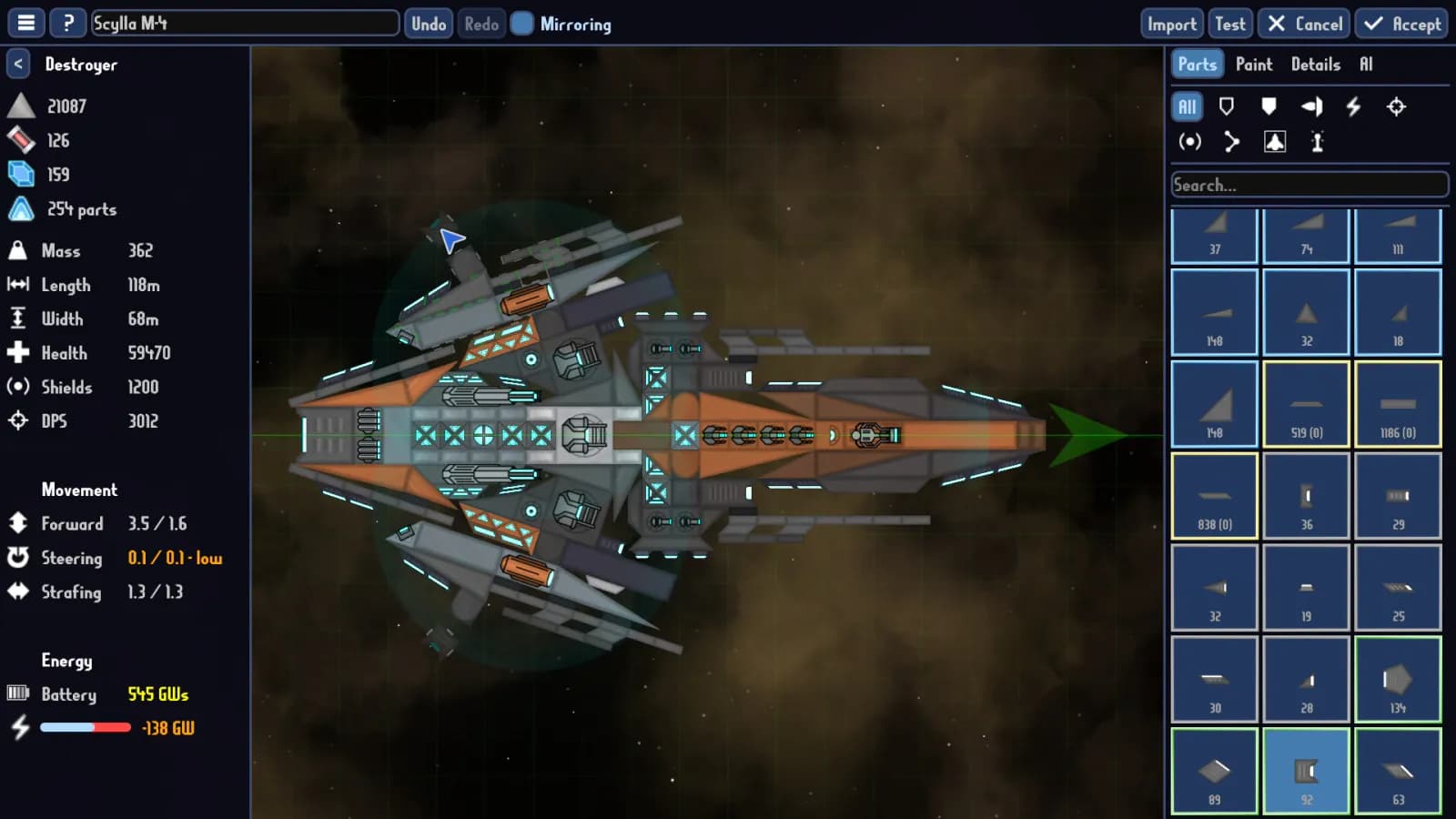 eXoSpace Combat Engineer — скриншот 1