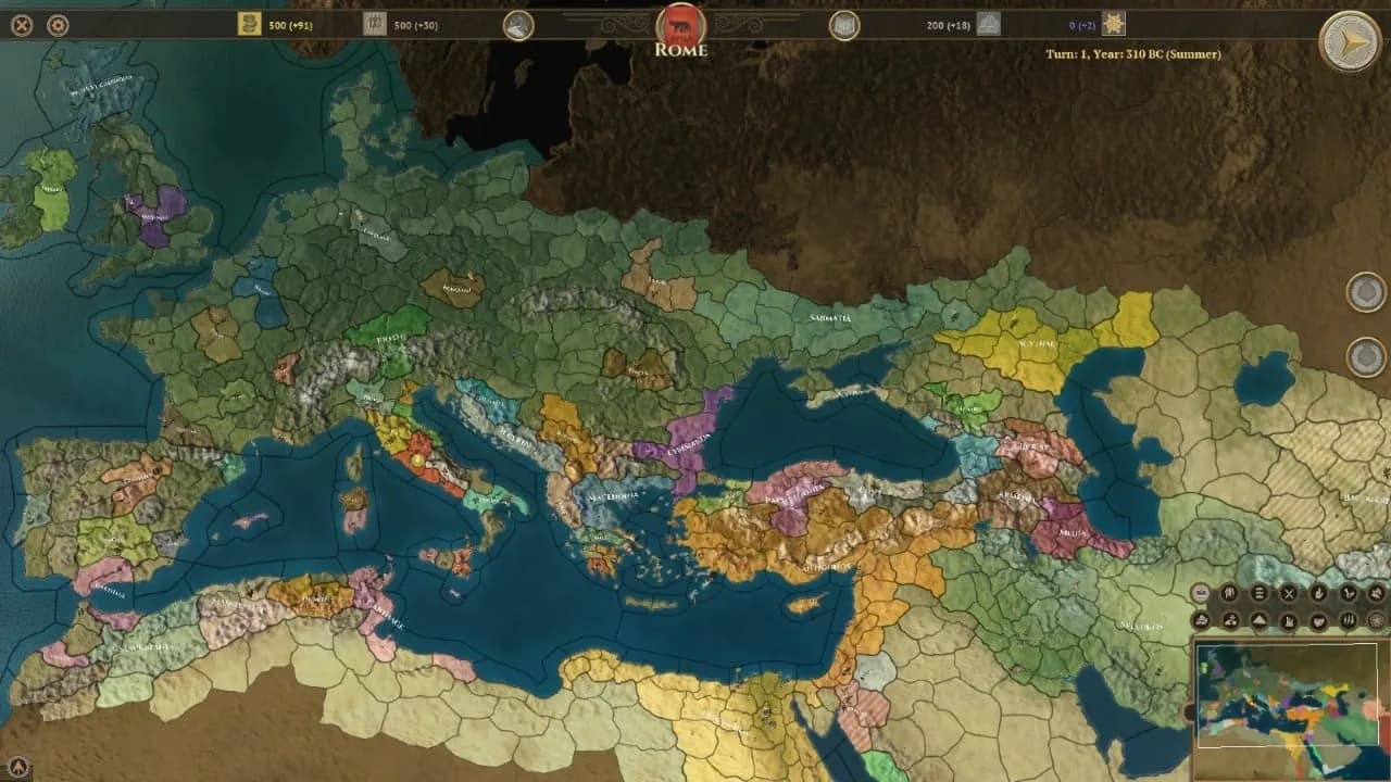Field of Glory: Empires — скриншот 1