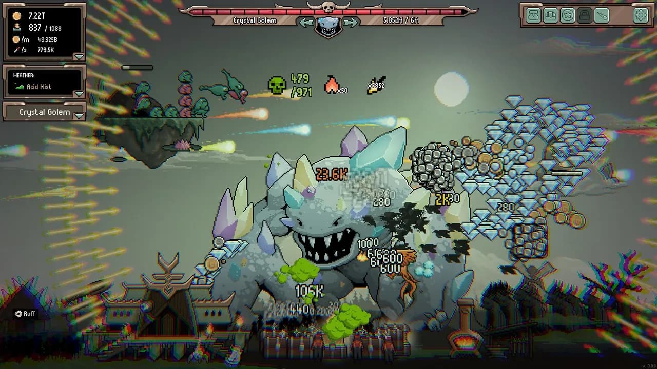 IDLE BOSS RUSH — скриншот 1