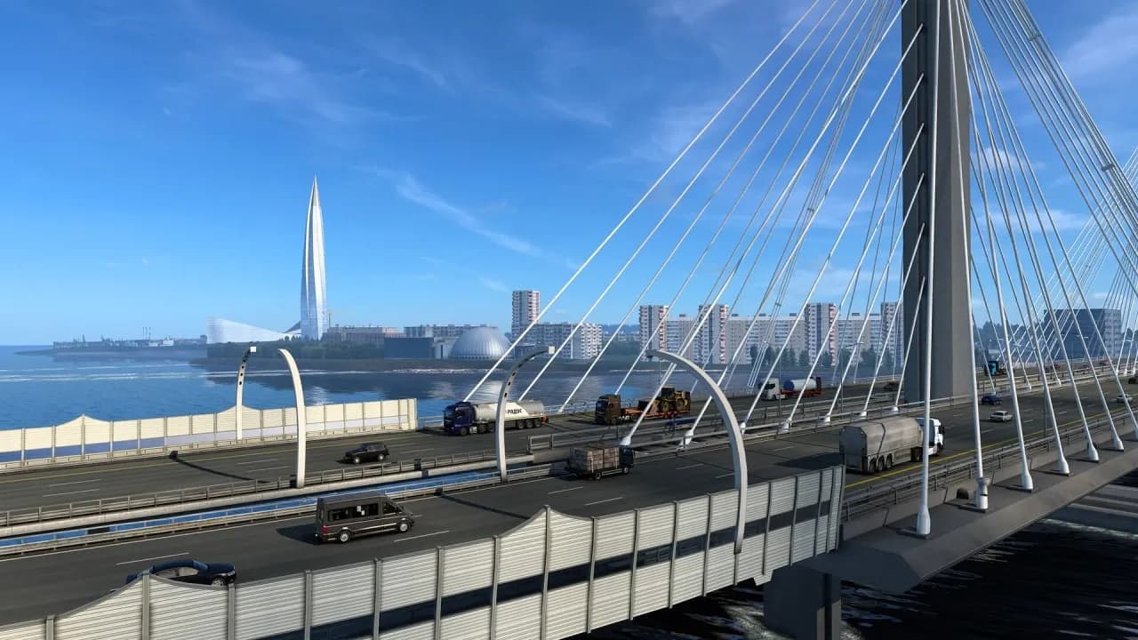 Euro Truck Simulator 2 - Beyond the Baltic Sea — скриншот 5