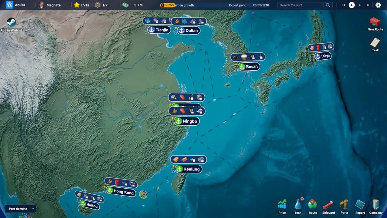 Global Magnates: Shipping Tycoon — скриншот 9