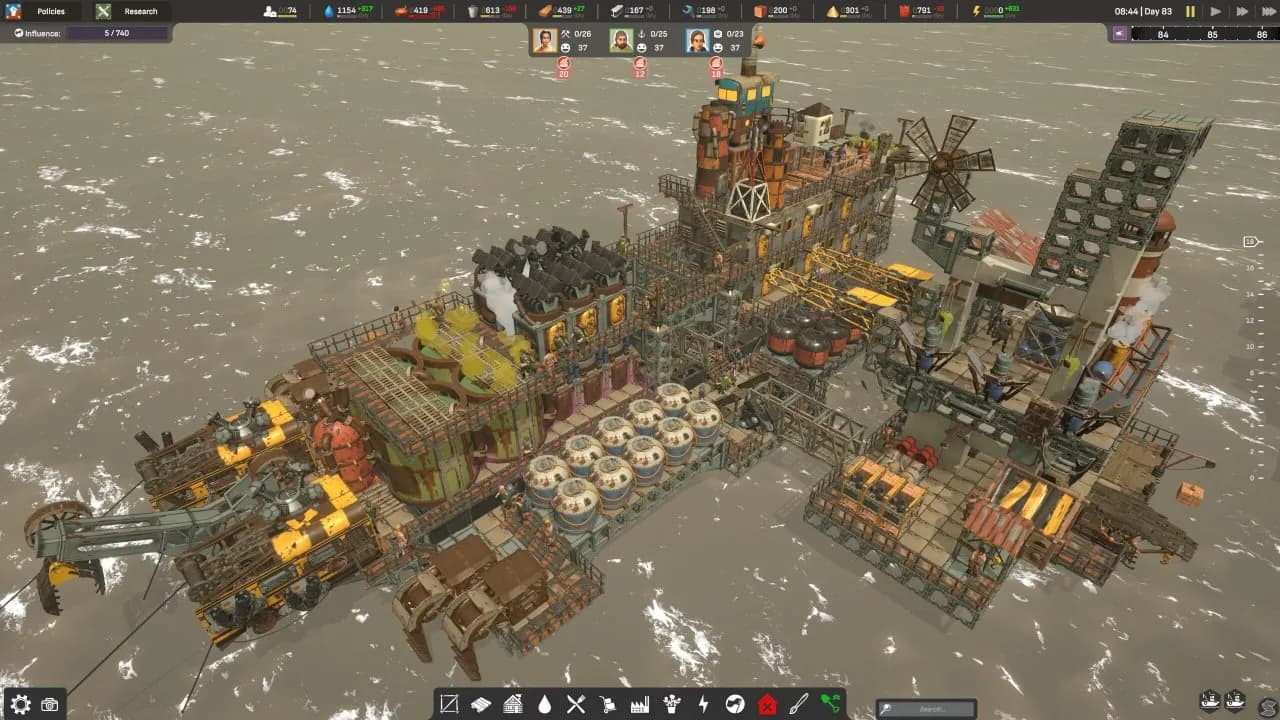 ALL WILL FALL: Physics-Based Survival City Builder — скриншот 2