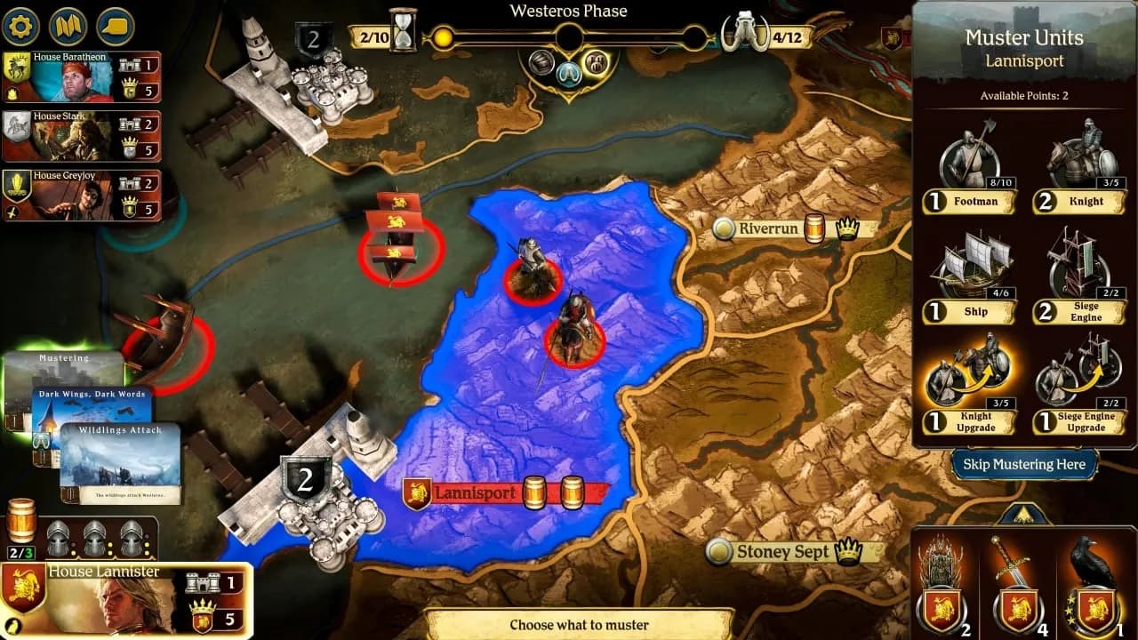 A Game of Thrones: The Board Game - Digital Edition — скриншот 5