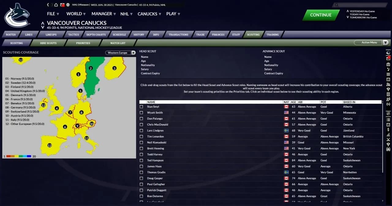 Franchise Hockey Manager 7 — скриншот 5