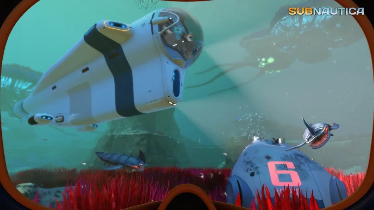 Подводный транспорт в Subnautica