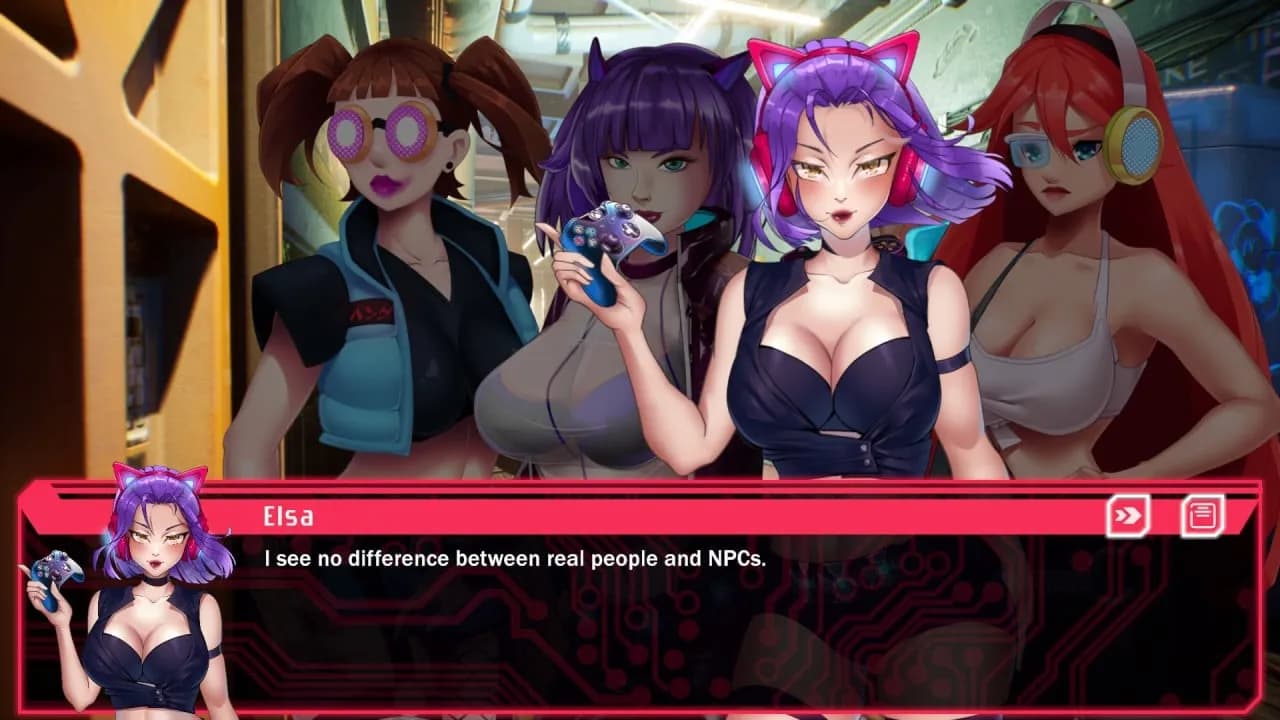 Cyberpunk Girls — скриншот 10