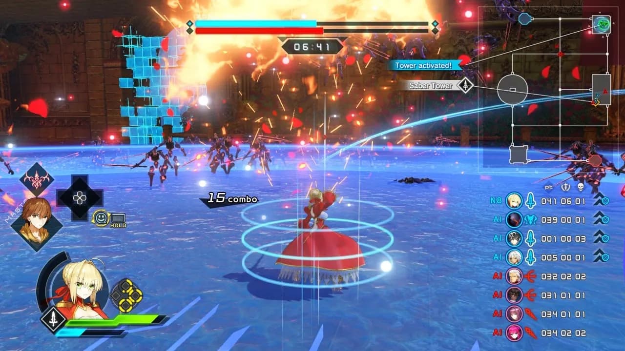 Fate/EXTELLA LINK — скриншот 12