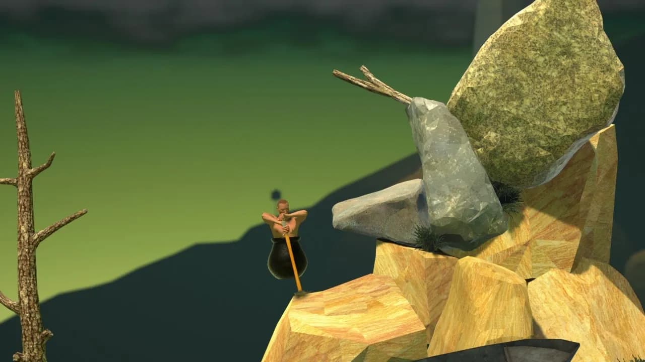 Getting Over It with Bennett Foddy — скриншот 4