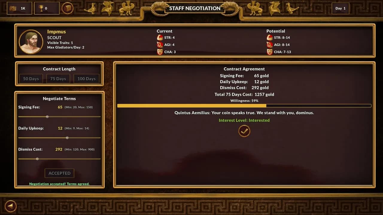 Gladiator Command — скриншот 6
