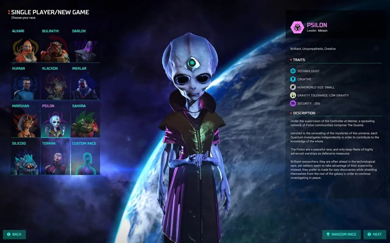 Master of Orion — скриншот 2