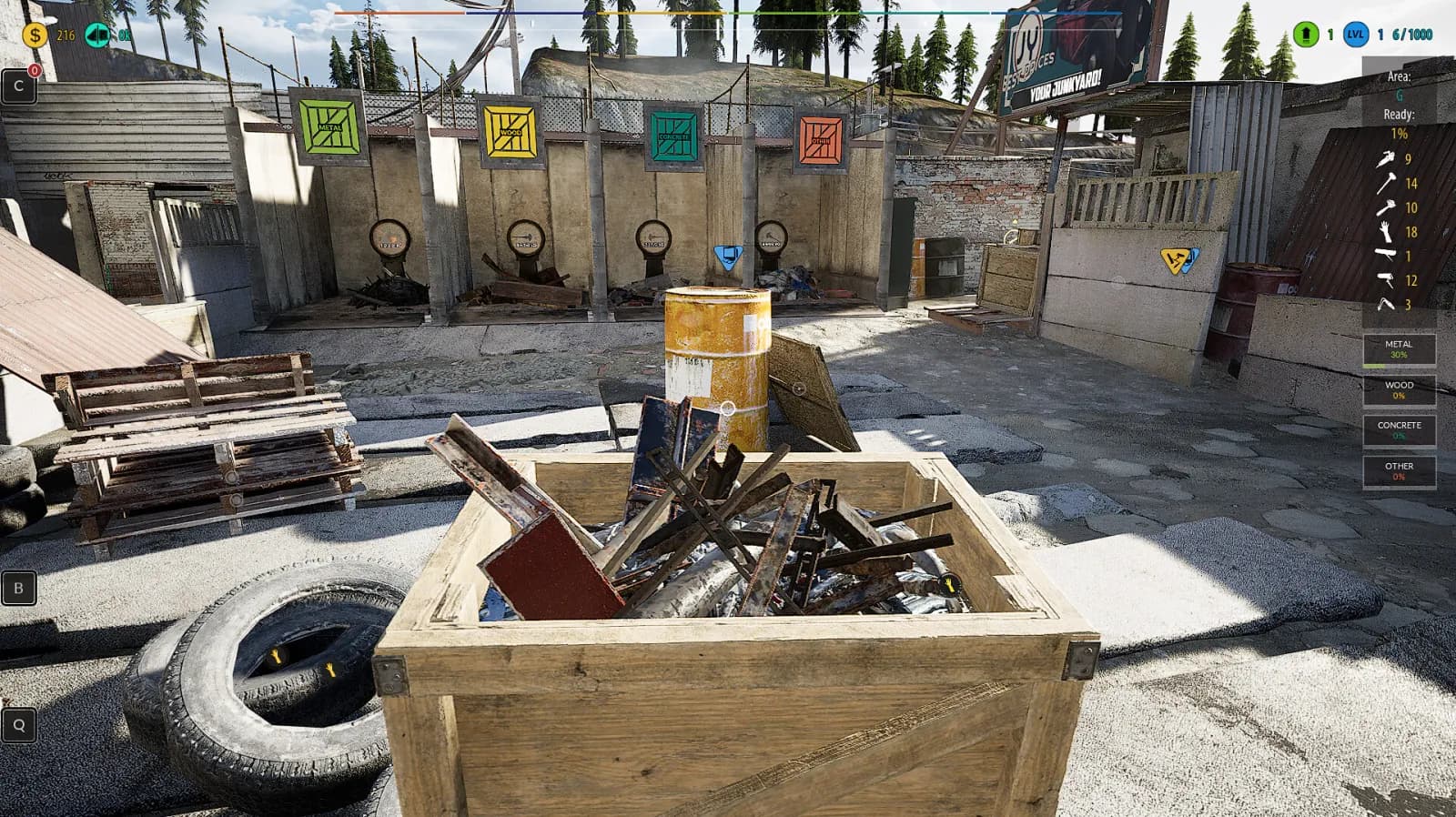 Junkyard Simulator — скриншот 5