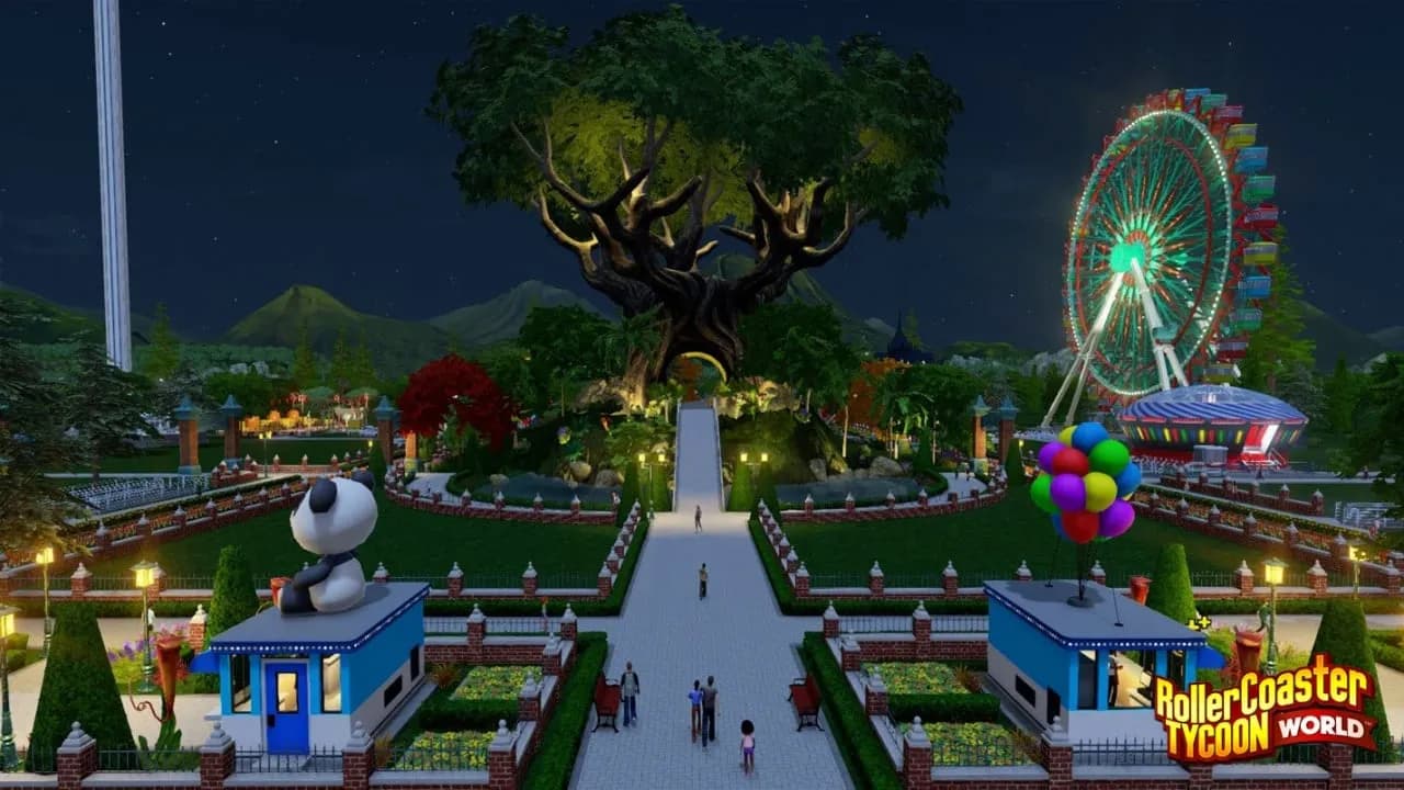RollerCoaster Tycoon World — скриншот 1